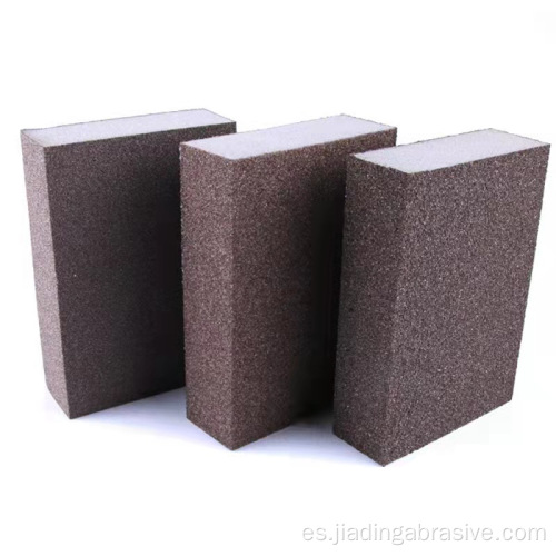 Conjunto de esponja de esponja de papel de arena